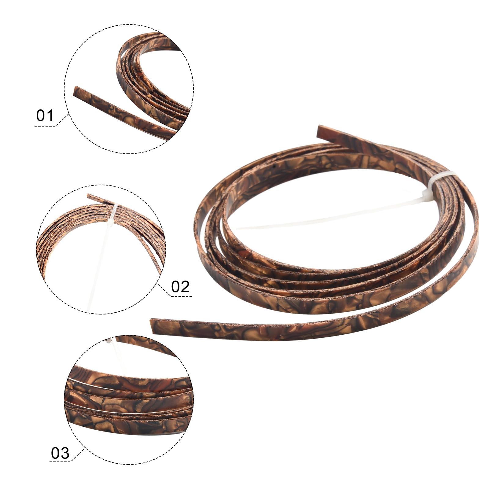 Guitar Binding Purfling Edging Strips, Guitar Binding Strip - Image 3