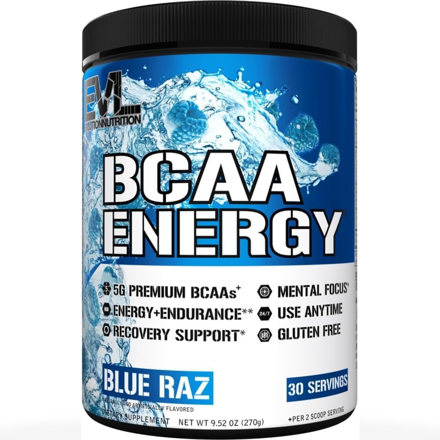EVL BCAA Energy Blue Raz