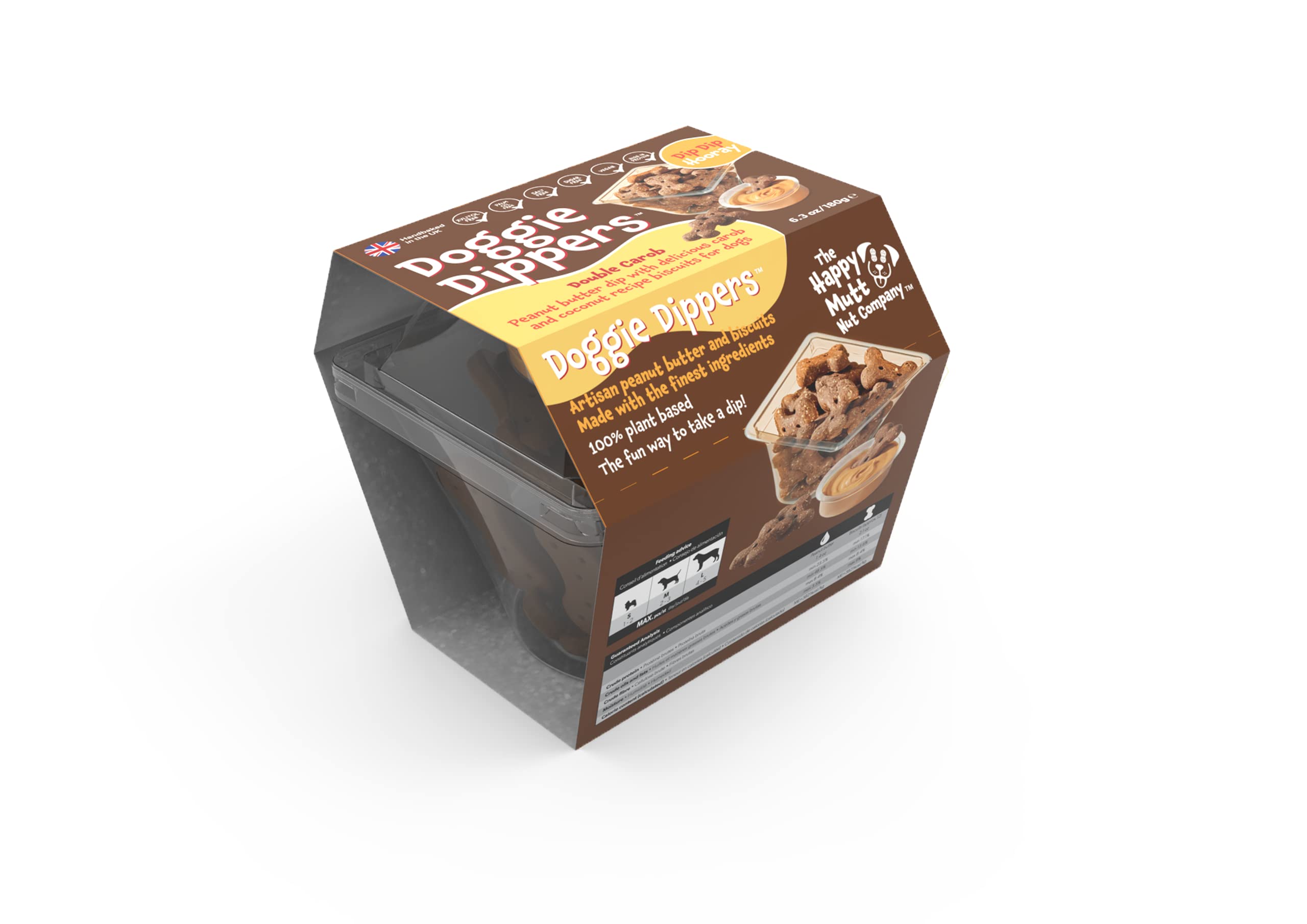 Doggie Dippers™ Pot, Double Carob