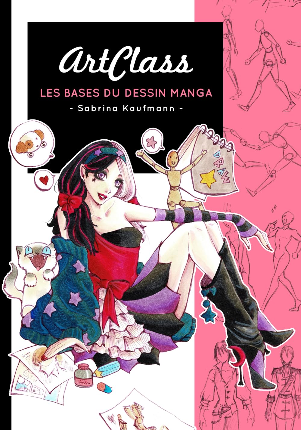 ArtClass - Les Bases du Dessin Manga: Apprendre à dessiner des personnages de manga et d'anime avec une méthode de dessin simple et efficace