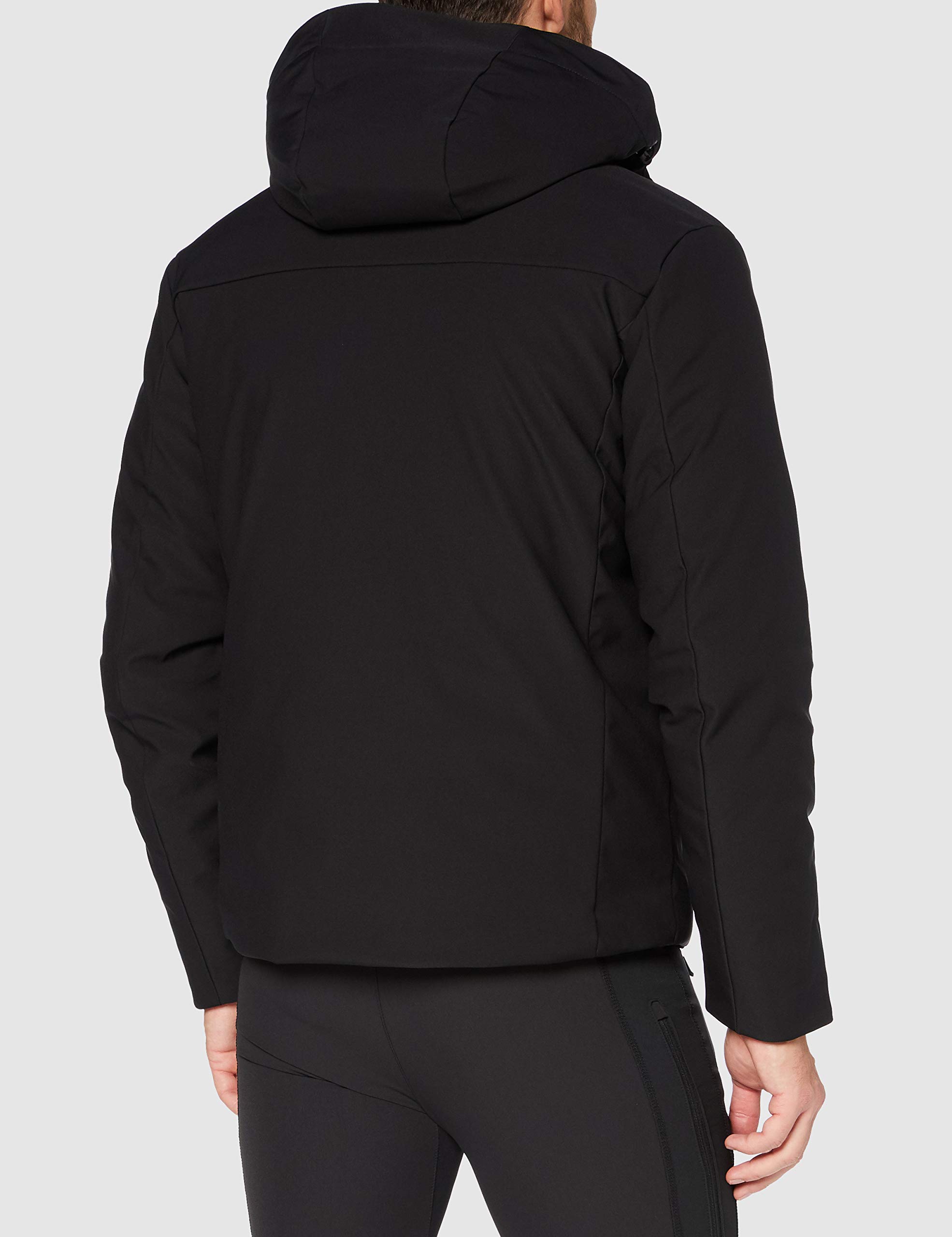 CMP - Leichte Herren-Softshelljacke mit abnehmbarer Kapuze, Schwarz, 58