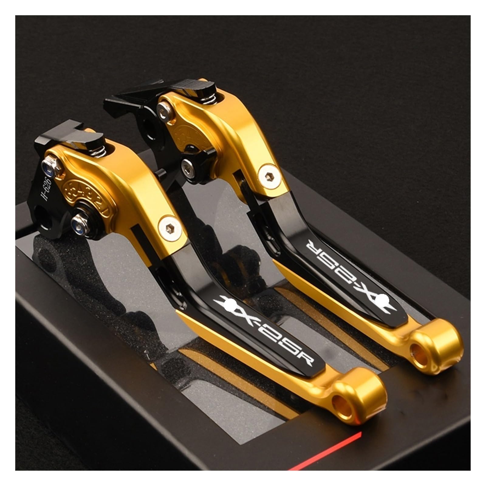 KTEBNWOSD for Kawa&saki ZX4R ZX4RR ZX25R ZX 4R 4RR 25R ZX-4R ZX-4RR ZX-25R CNC Motocycle Brake Clutch Lever Adjustable Folding Handle Brake Clutchs Levers