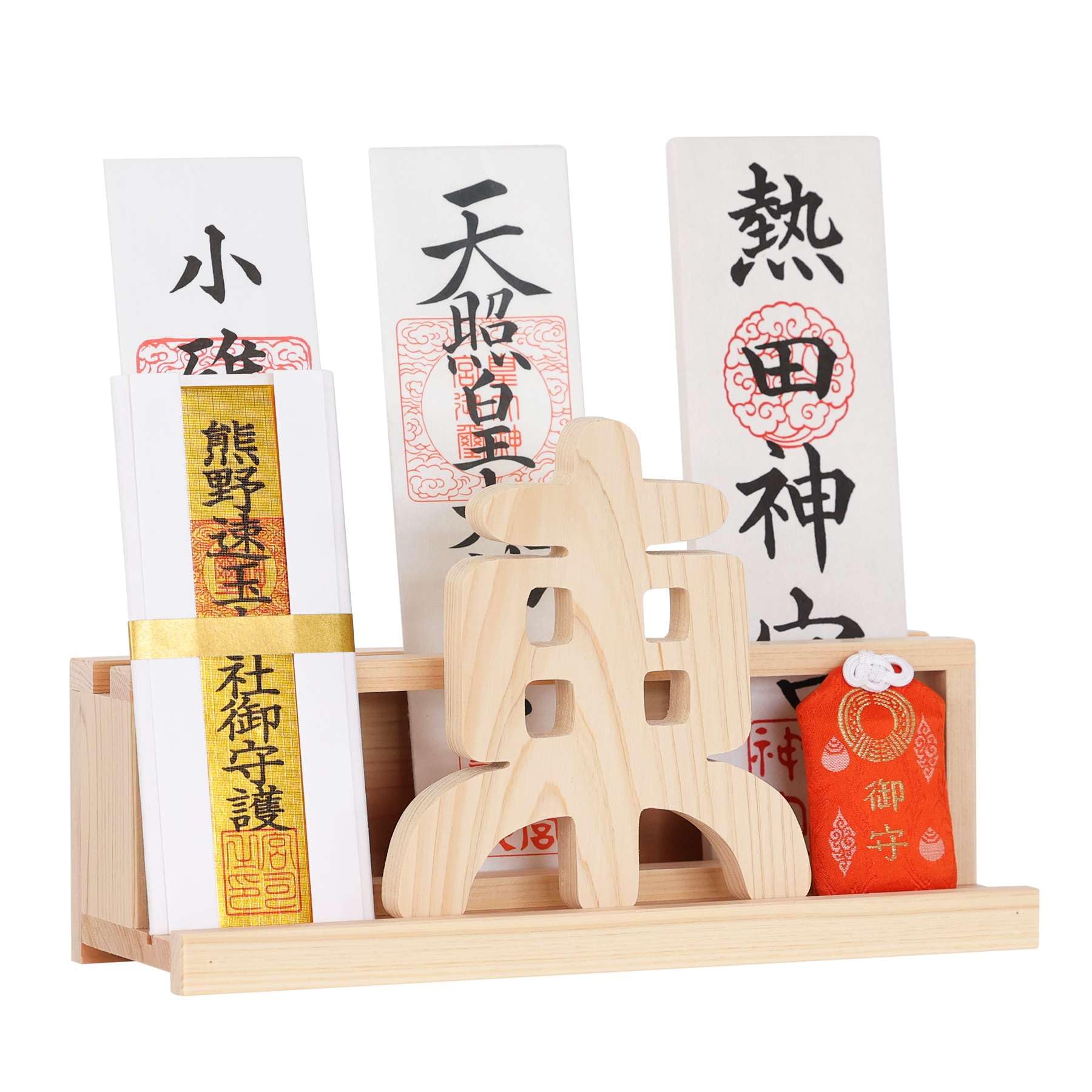 Amazon｜やまこう かんたん神棚 東 カーテンレールに取り付け お札入れ