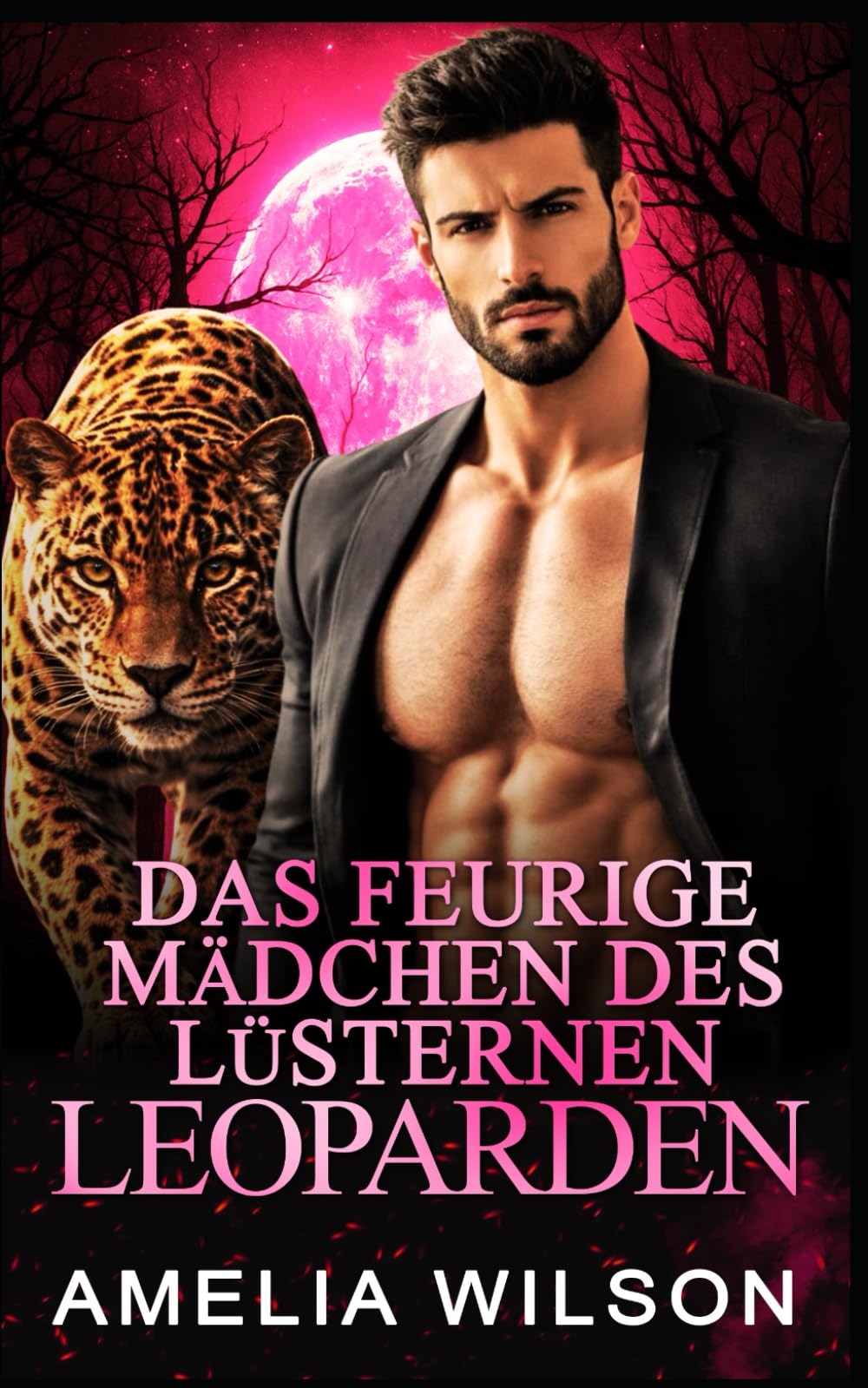 Das feurige Mädchen des lüsternen Leoparden: Leoparden-Paranormale Wandler-Romanze