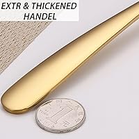 Vista 6 de Cuchara grande para servir, de acero inoxidable, utensilios de servir para fiestas, bufé, cena, banquete, cocina, básicos, aptos para lavavajillas