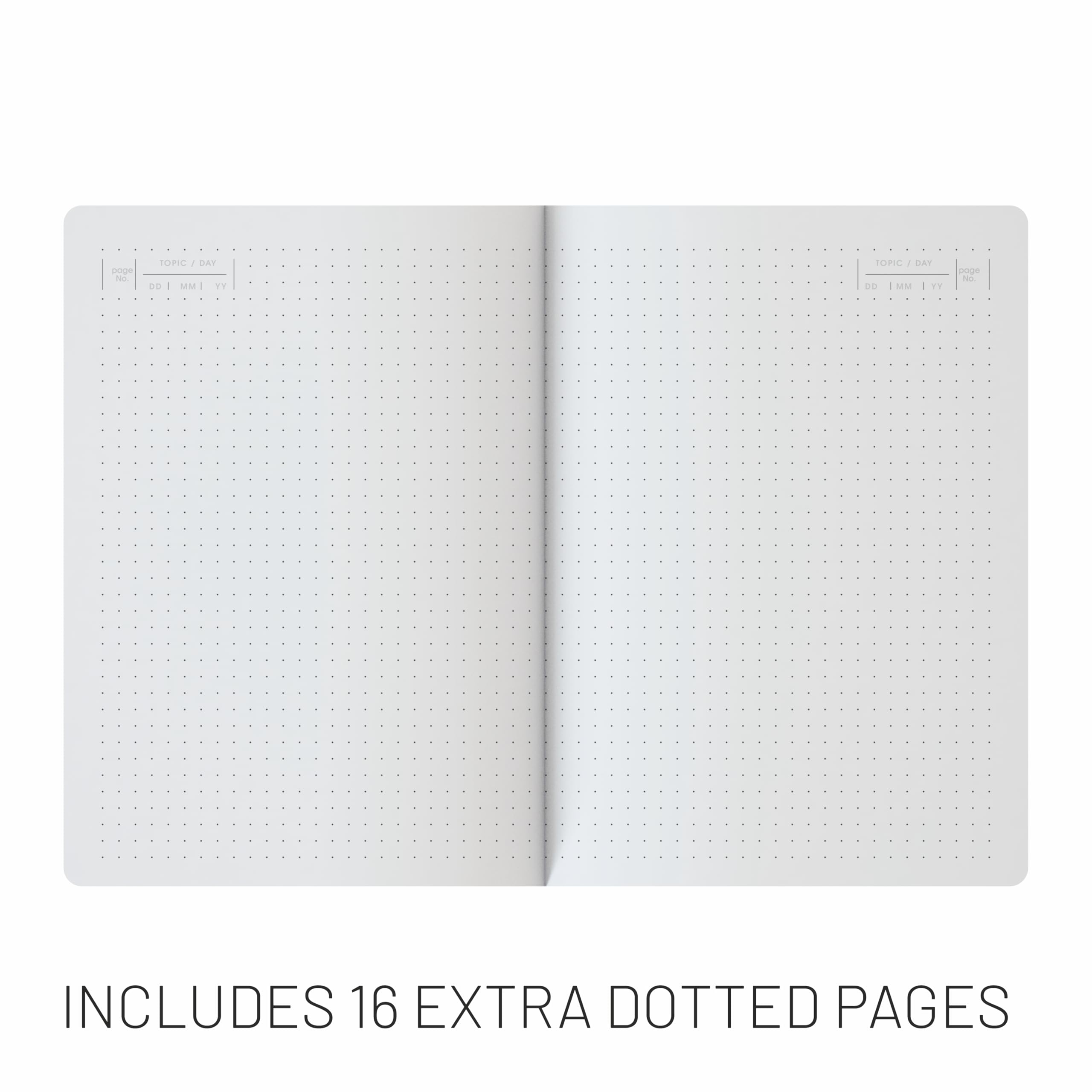 Anupam Quaderno A5 Flxy | 192 pagine | Taccuino a righe | Carta da 80 g/m² | Pelle PU testurizzata con copertina senza tempo per impressione | Chiusura elastica abbinata (blu)