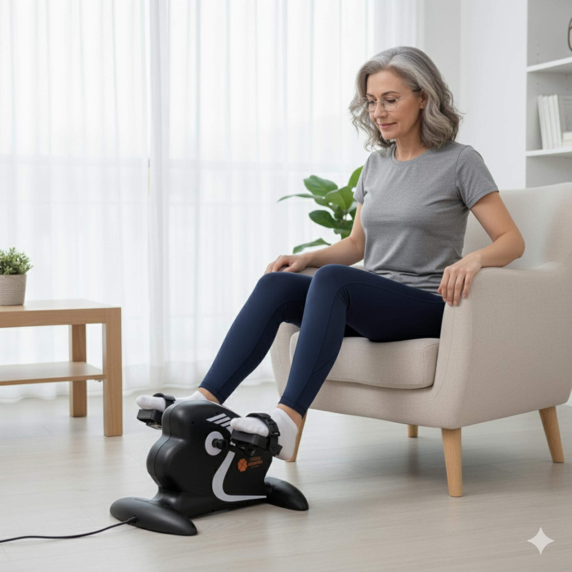 Pedalina Pedaleador eléctrico ejercitador de Brazos y piernas
