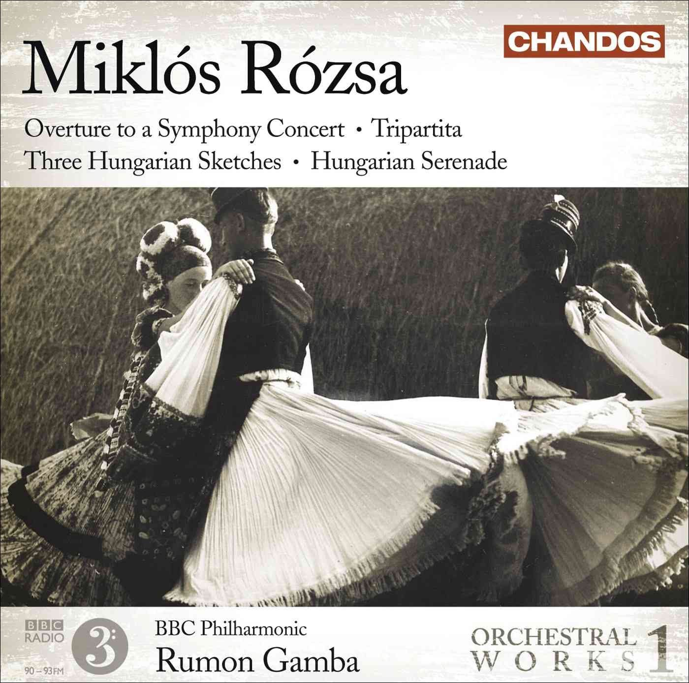 ROSZA: ORCHESTRAL WORKS VOL.1