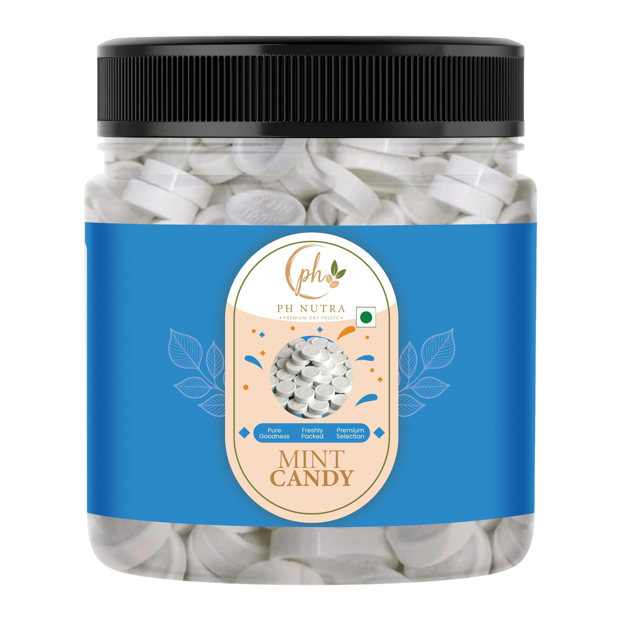 PH NUTRA Mint Goli 1Kg | Refreshing Pudina Candy | Instant Mouth Freshener | Digestive Mint Tablets | Cool & Tangy Flavor | After Meal Freshener | Ready to Eat-image-40