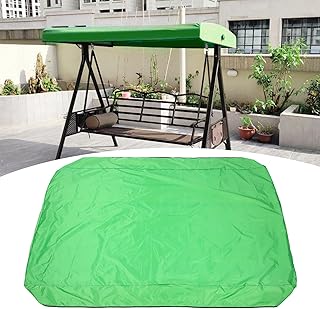 Substituição do dossel giratório, dossel de substituição para balanço ao ar livre, 3 lugares, varanda, cobertura superior à prova d'água para jardim, pátio, cadeira de balanço, cobertura de substituição superior de cobertura de dossel com bloqueio de UV