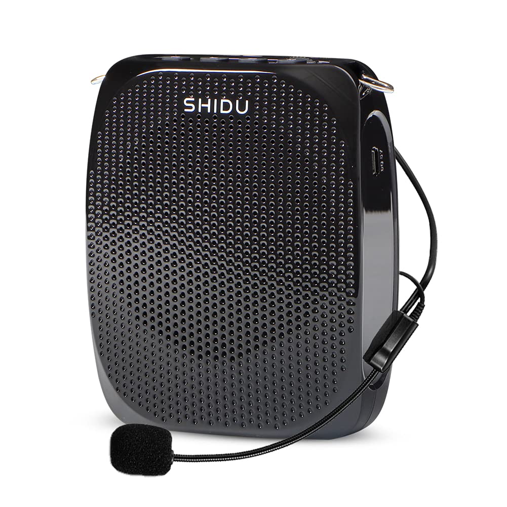 Portable Voice Amplifier SHIDU Personal Speaker Microphone Headset