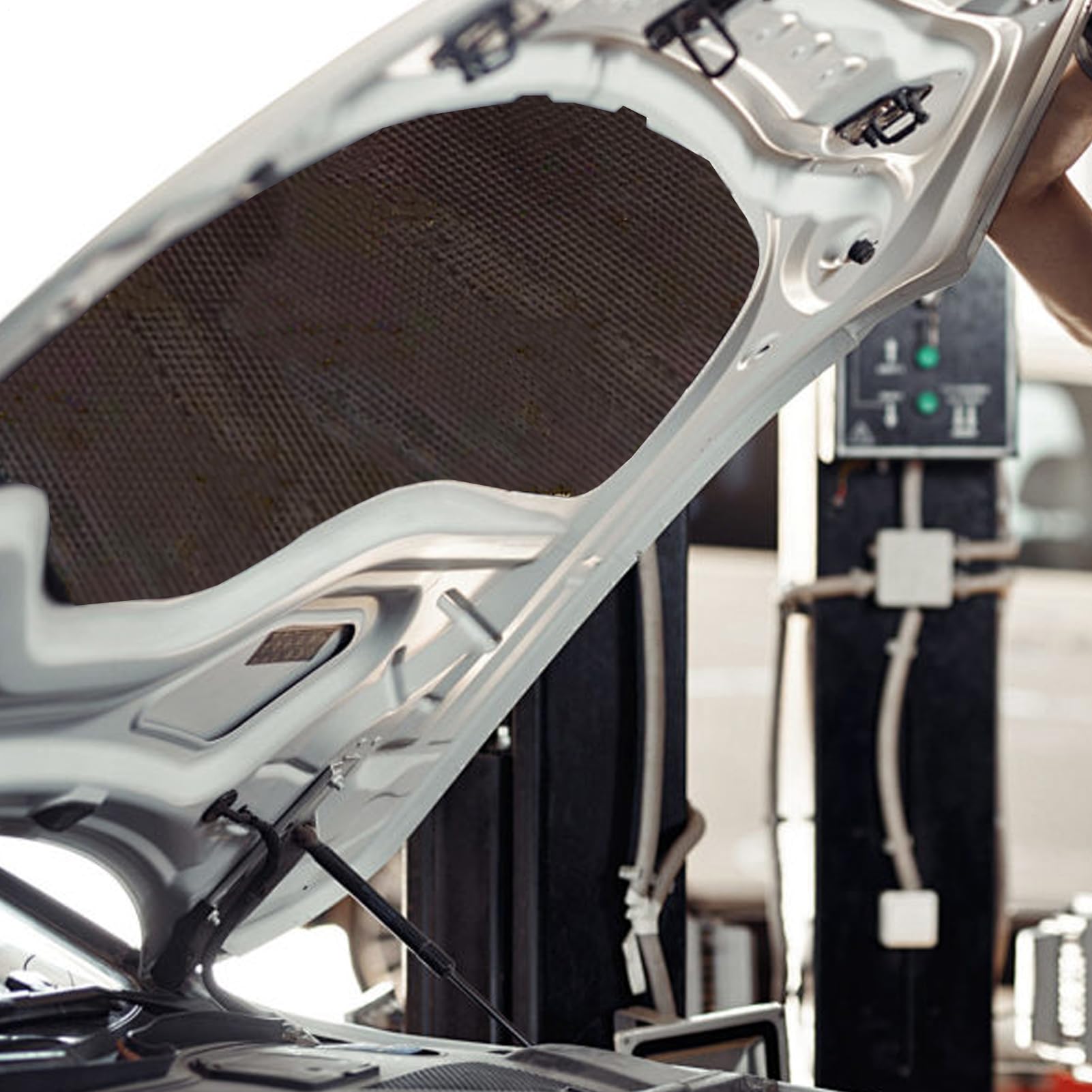 Materiale fonoassorbente per auto, materiale fonoassorbente per auto | Cuscinetto isolante acustico, Foglio adesivo posteriore insonorizzante per smorzamento del cofano del bagagliaio della porta