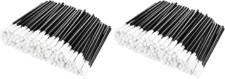 Chinco 200 Pieces Foam Swab Sponge Swab Foam Tips Sponge Stick for Inkjet Printer Print Head Camera Optical Lens Optical Equipment(Black,3.66 Inch) (Pack of 2)