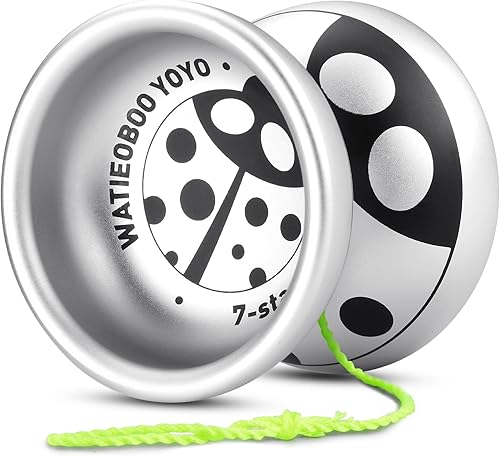 Miniatura 8 de WATIEOBOO Yoyos receptivos para niños y adultos principiantes, yoyos profesionales de metal que no responden para jugadores avanzados con accesorios