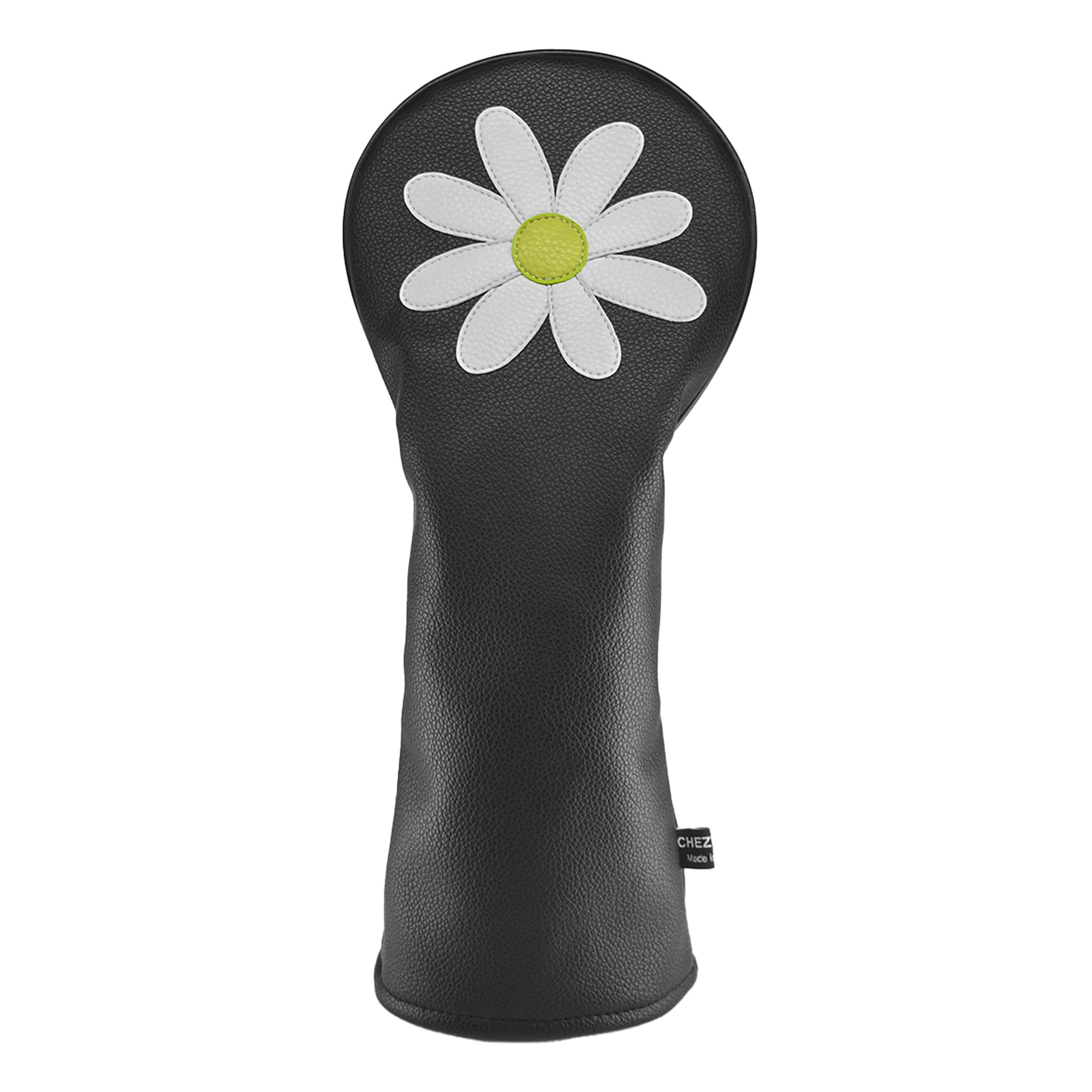 Daisy Golf Club Covers Headcovers PU Leather Animal for Driver Fairway Woods Hybrid Protector with Interchangeable Number Tag (Driver)