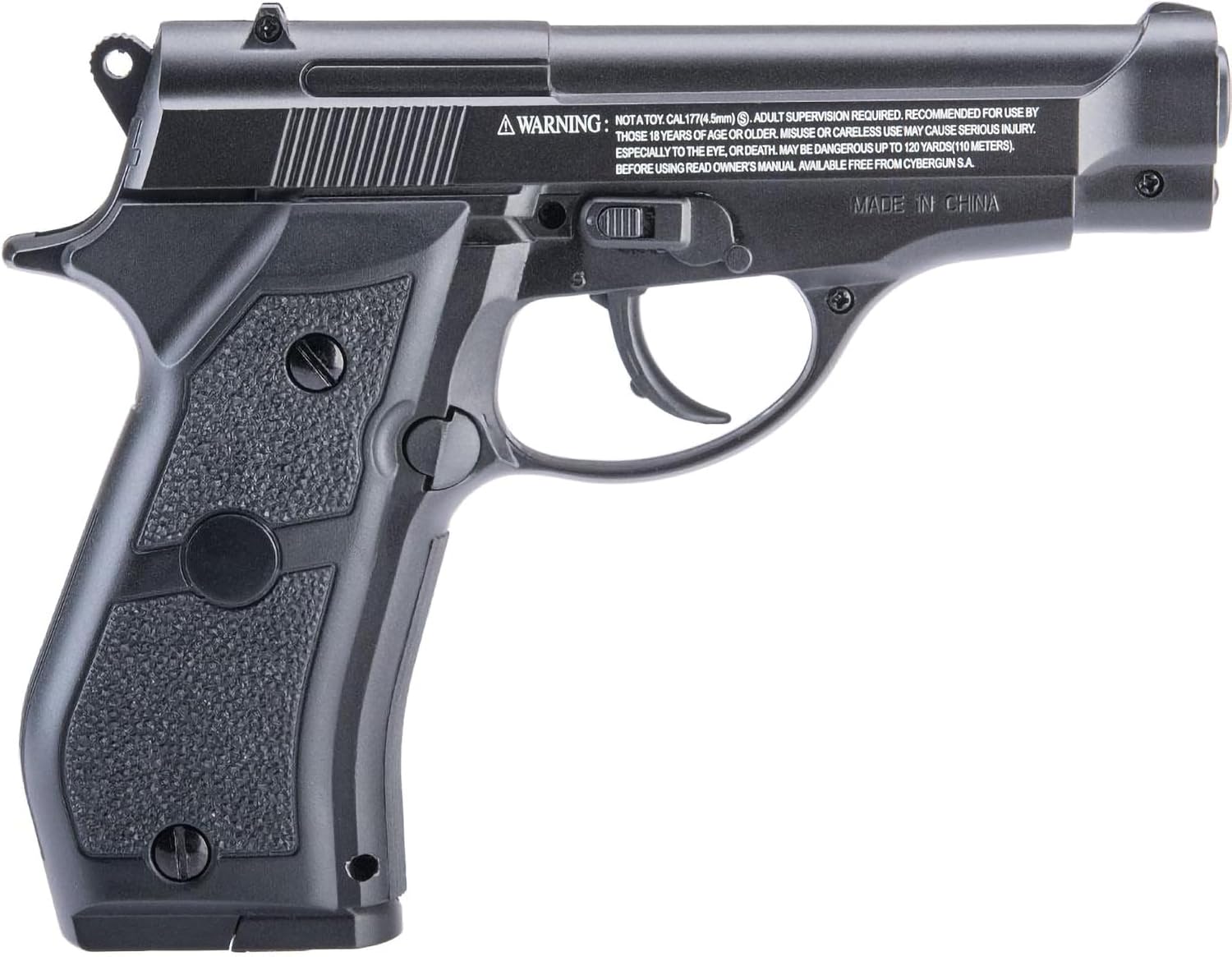 Evike Airguns - Swiss Arms P84 Metal CO2 Non-Blowback 4.5mm Air Pistol