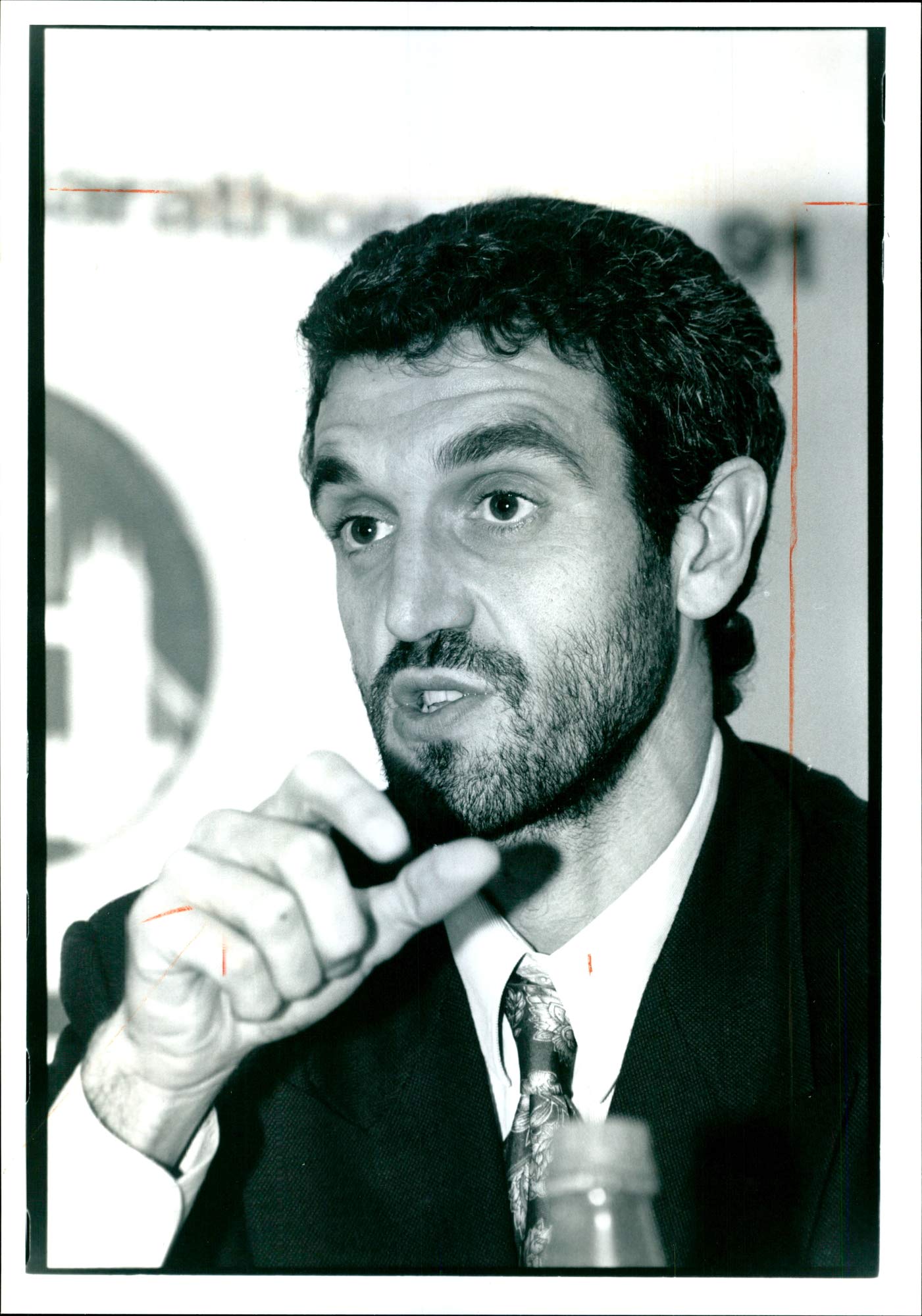 Vintage photo of Gelindo Bordin