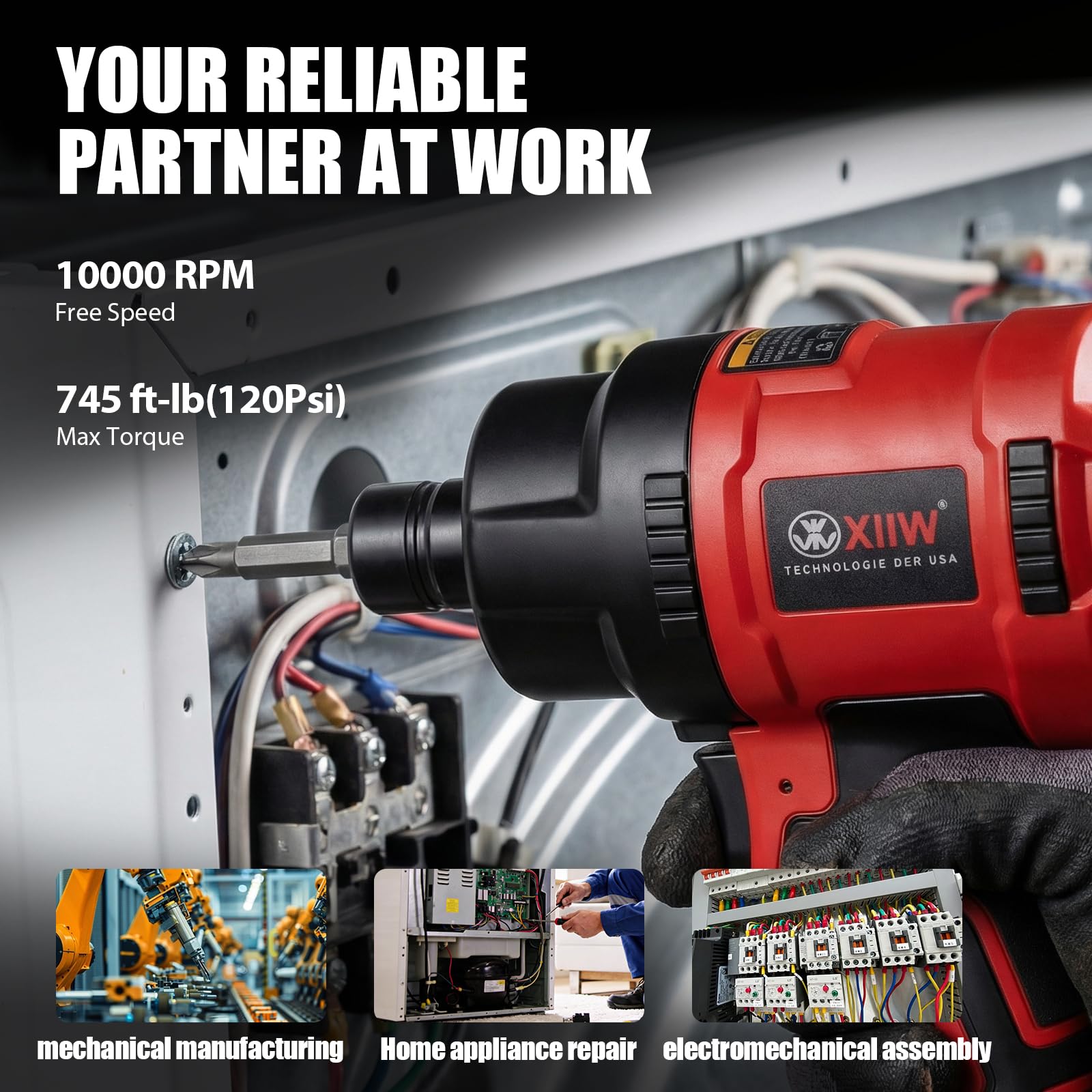 XIIW Chiave pneumatica da 1/2 ''