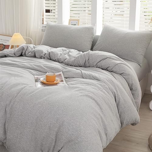 Miniatura 2 de LIFETOWN - 3 piezas de fundas de edredón en algodón 100% ultrasuave y de fácil cuidado con 1 funda de edredón y 2 fundas de almohada