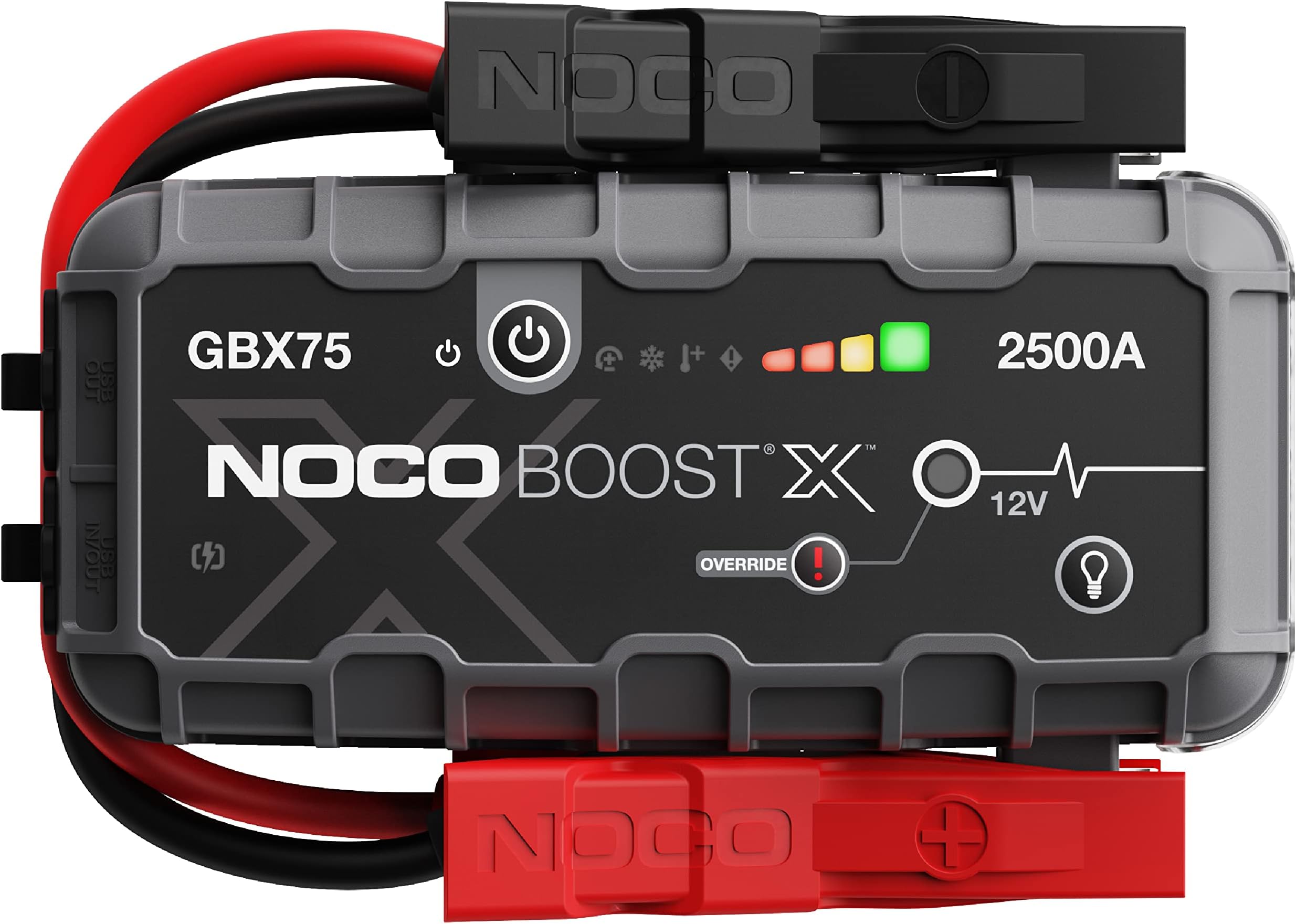 Démarreur Batterie NOCO GBX45 1250A - Booster Voiture Portable - USB-C - Pour Moteurs Essence/Diesel
