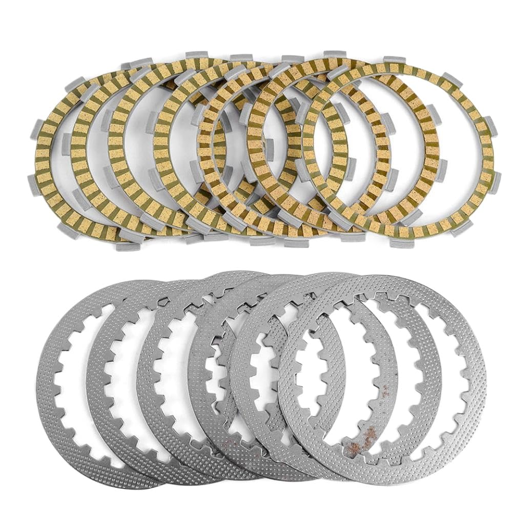 Disco de Fricción de Embrague 3XP-16321-00 Compatible Con Yamaha DT125R | Se ajusta a DT125E, DT125, DT125RE, DT200R, DT200WR, TDR125, TZR125, WR200R, SDR200