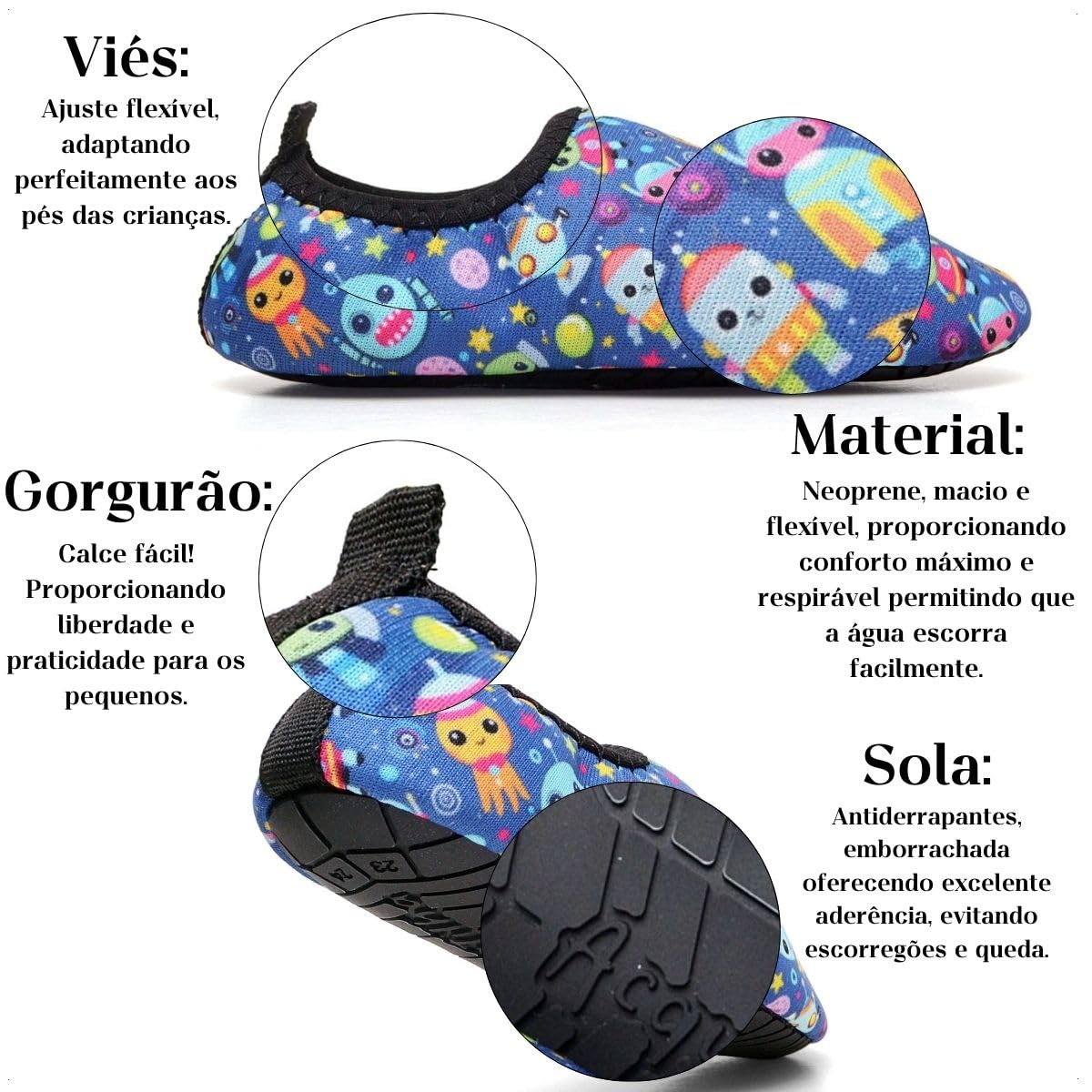 Sapatilha Aquática Infantis Antiderrapantes, Macias, para Praia, Piscina, Natação, Surf, Barco, Pesca, Camping, Caminhada, em promoção! Veja a oferta e mais achadinhos de Sapatos Infantis 8 Hoje é o melhor dia para comprar Sapatilha Aquática Infantis Antiderrapantes, Macias, para Praia, Piscina, Natação, Surf, Barco, Pesca, Camping, Caminhada, com aquele preço maroto! Promoção! Aproveite a oferta! 8
