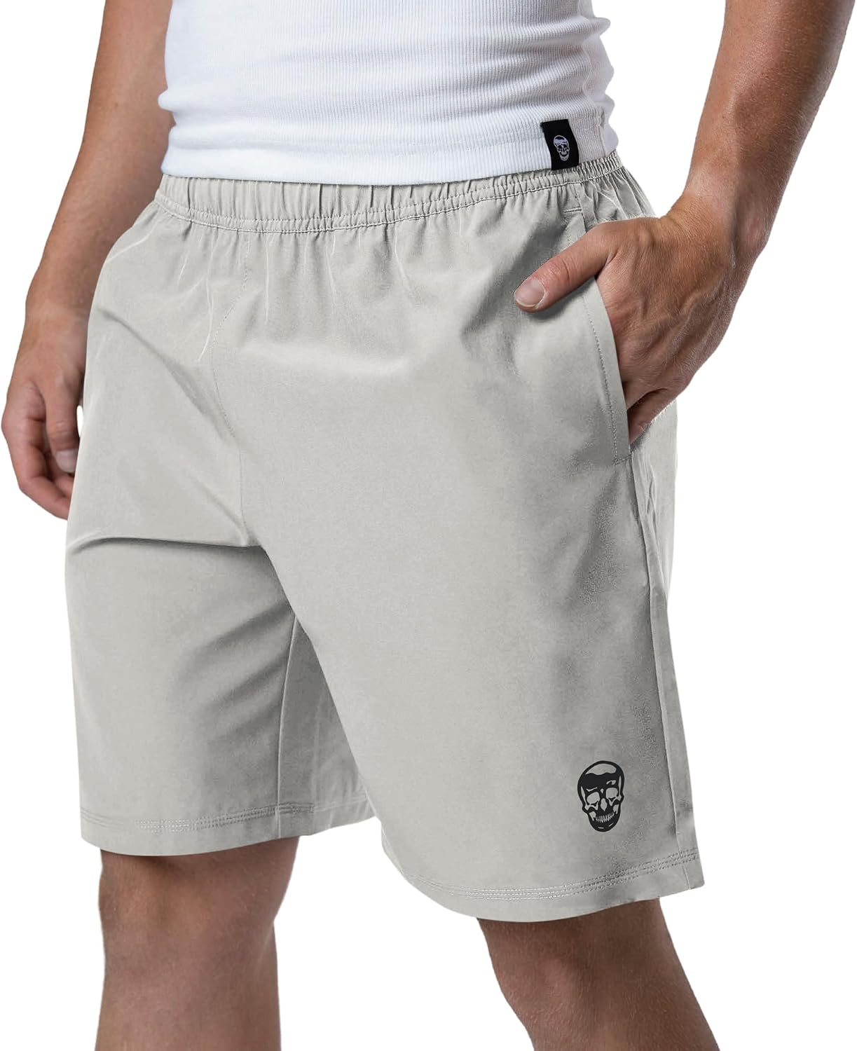 Gymreapers Conquer Mens Gym Shorts - Athletic Workout Training Shorts for Men, Quick Dry Stretch Pockets, Linerless 5" 7" 9"