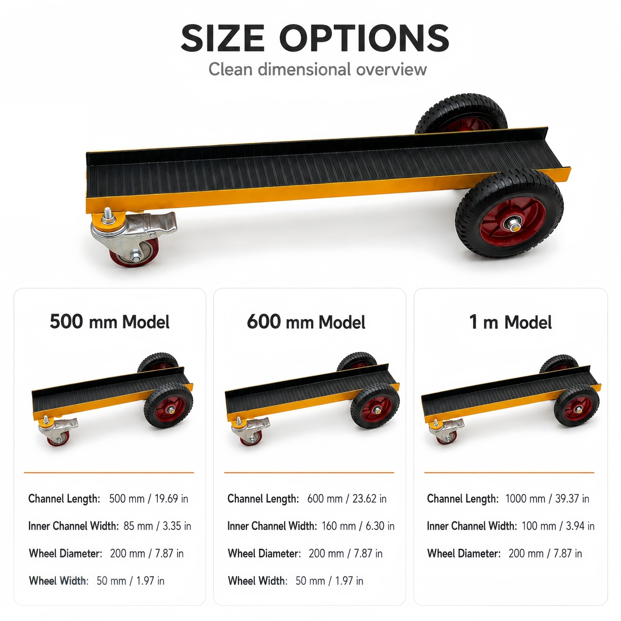 U-förmige Platte, Beweglicher Transportwagen | Mit Brems-Lenkrolle For Trockenbau, Sperrholz, Glasplatten, Steinplatten(100 cm/39.37 in)