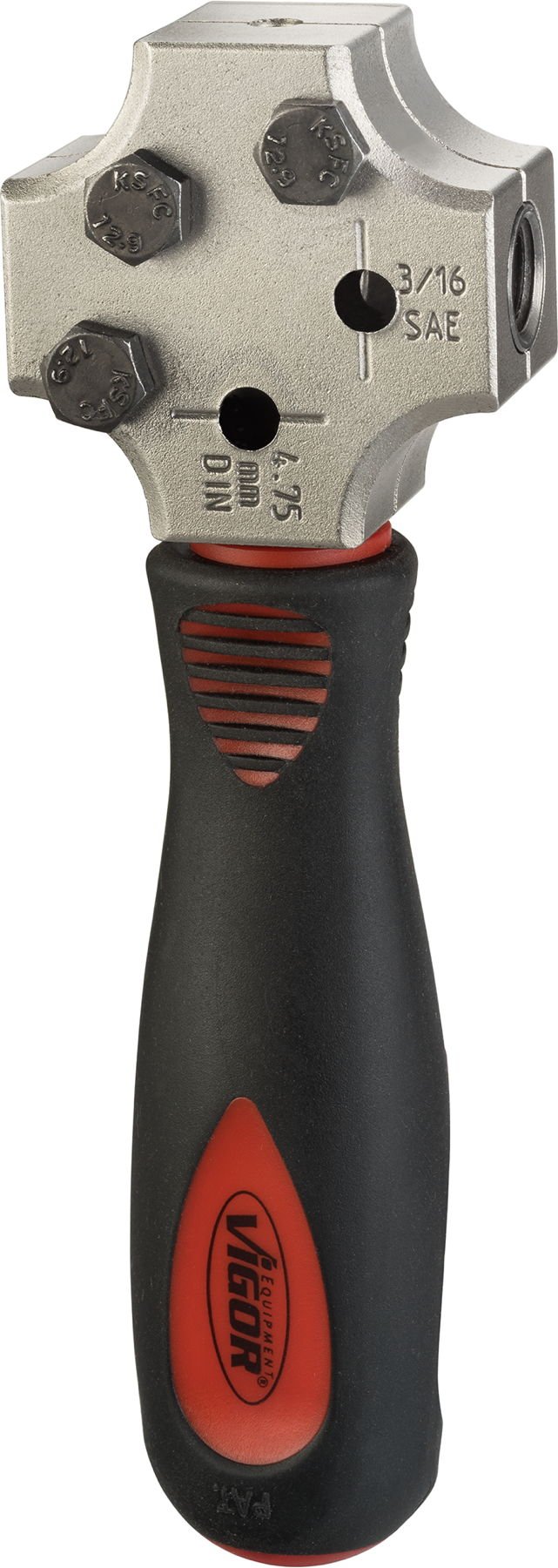 Vigor Bördelgerät für ∅ 4,75 mm V4697 ∙ Anzahl Werkzeuge: 5