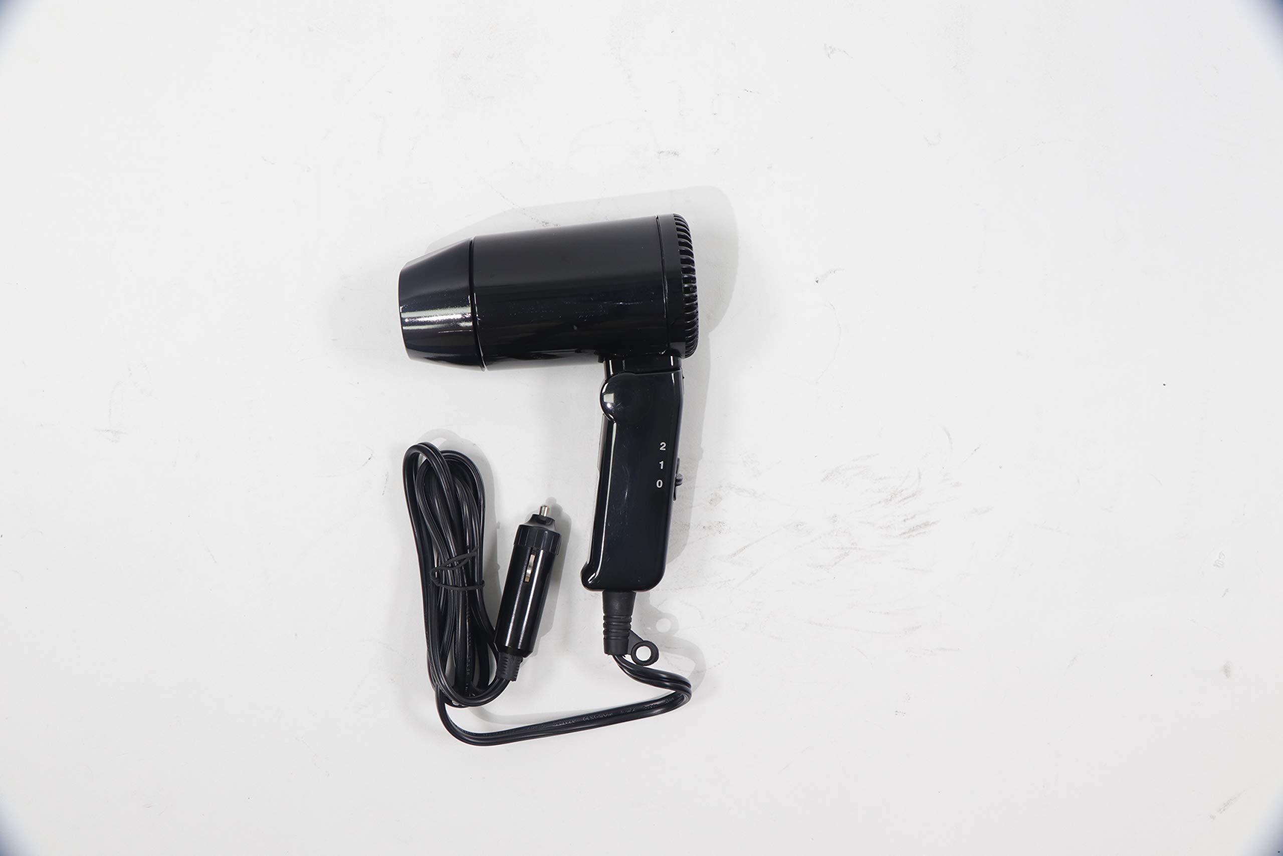 Streetwize Travel Compact Hair Dryer 12V Vehicle Hair Dryer, 2