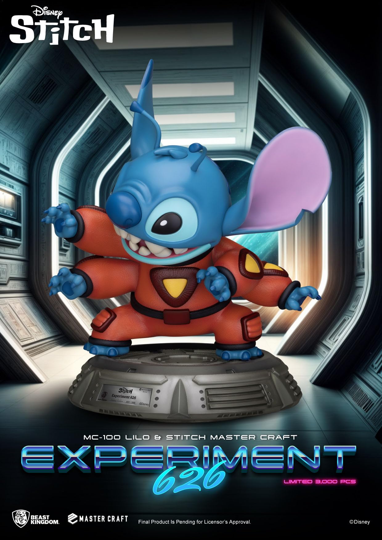 Beast-Kingdom USA | MC-100 Lilo & Stitch Master Craft Experiment 626