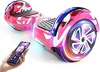 Vista 1 de LIEAGLE Scooter, Self Balancing Scooter with Bluetooth Speaker LED Lights Wheels,Dual 300w Motors, 7.5 mph Max Speed & 8.5 Miles Max Range, for