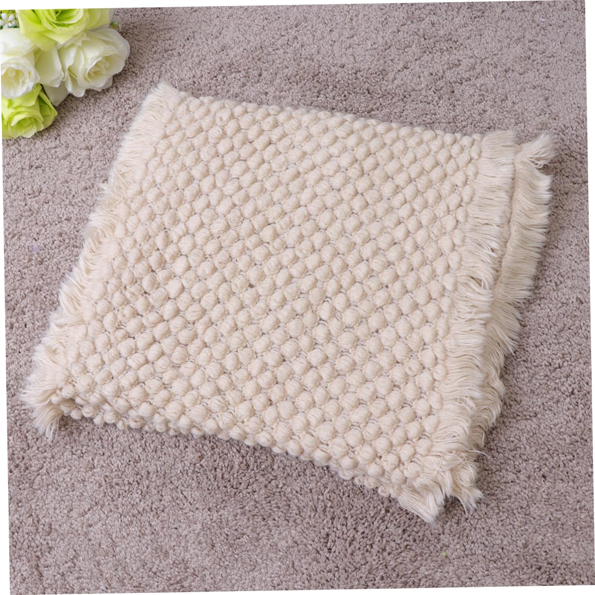 Abaodam 2piezas De Algodón para Bebés Diseño De Piña para Dormir y Fotografía para Recién Nacidos Color Beige