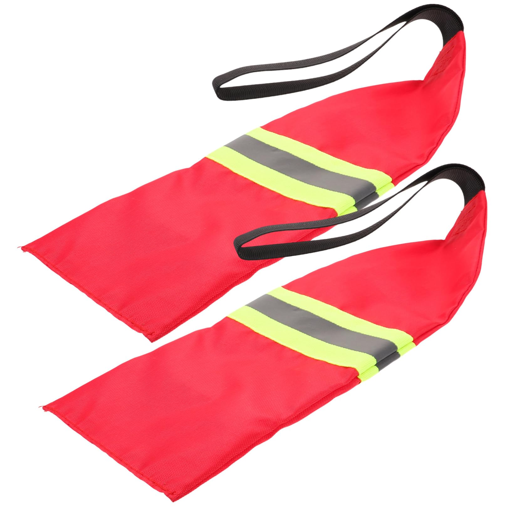 Kisangel Banderas De Seguridad para Kayak Bandera Reflectante Oxford para Remolque De Y Kayaks Accesorios De Alta Visibilidad para Navegación Segura 2 Piezas X 4