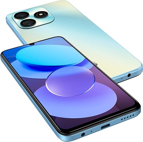 Miniatura 4 de BLU G64L Desbloqueado Pantalla HD+ Infinity de 6.8 pulgadas 1284 GB Cámara principal triple de 13MP Versión de EE. UU. Azul claro