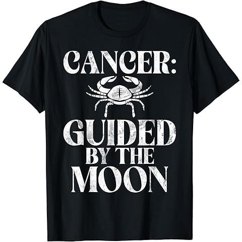 Cancer guided by the Moon Cancer Zodiac T-Shirt