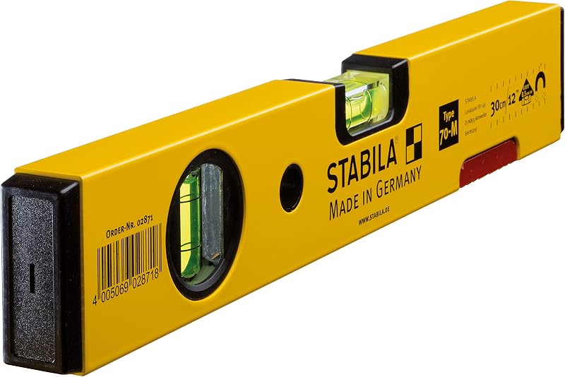 Nivel de burbuja tipo 70 M 30 cm con sistema magnético de tierras raras