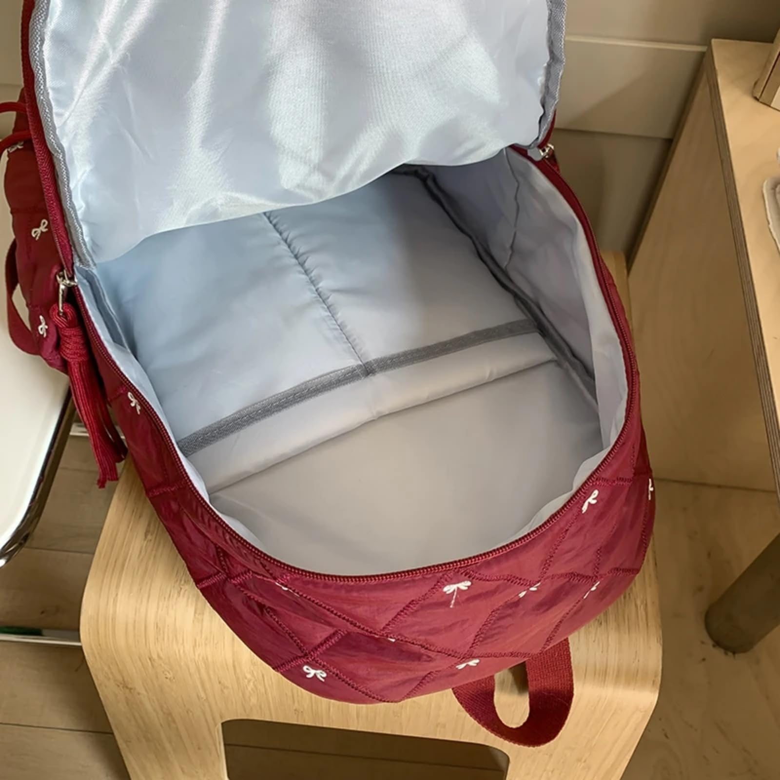 Mochila escolar Zaino Modello, Casual Leggero, Daypack alla Moda per Ragazze Portatili Viaggi Scolastici Escursioni Giornaliere