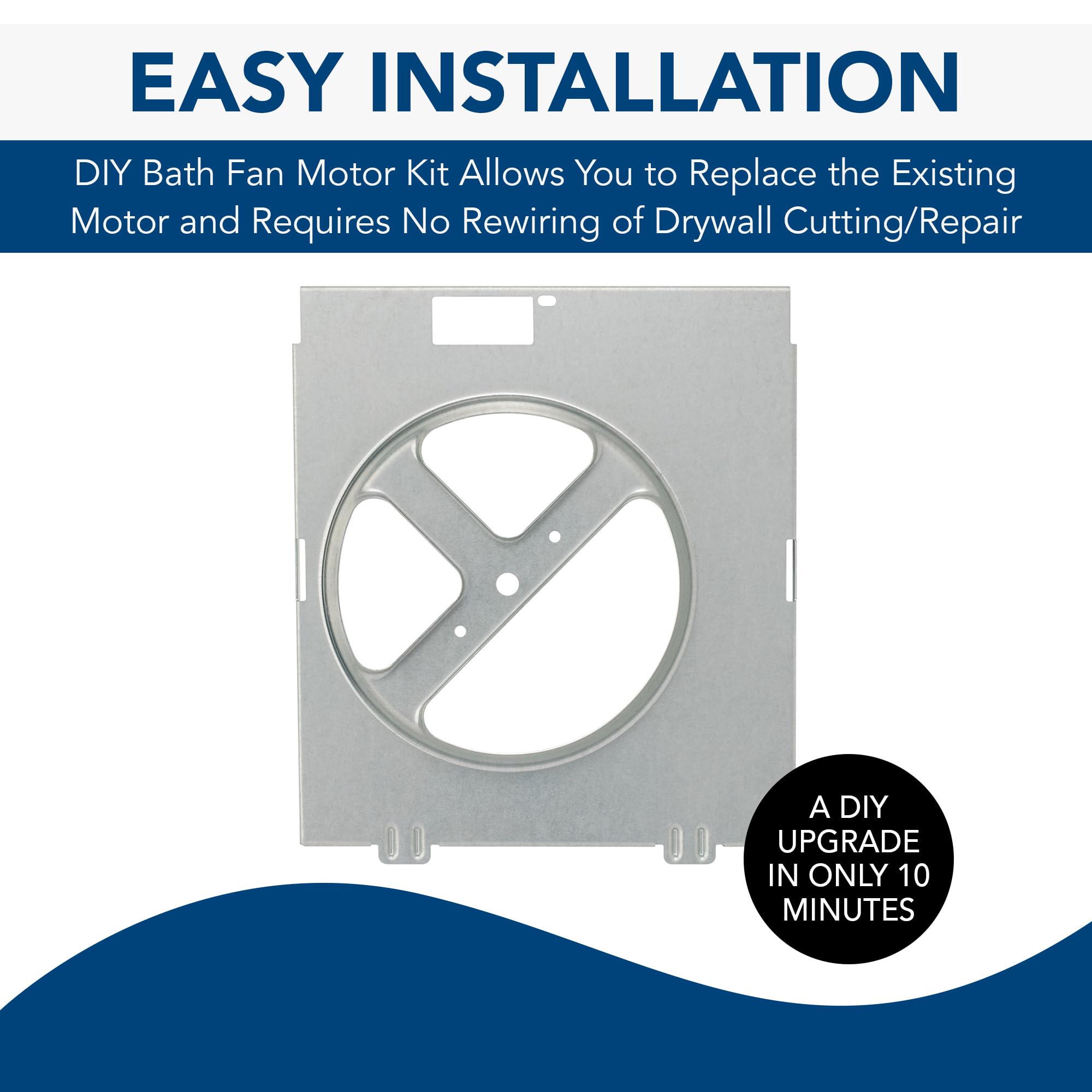 Snapklik.com : Broan-NuTone RE70BN 70 CFM Bathroom Exhaust Fan ...