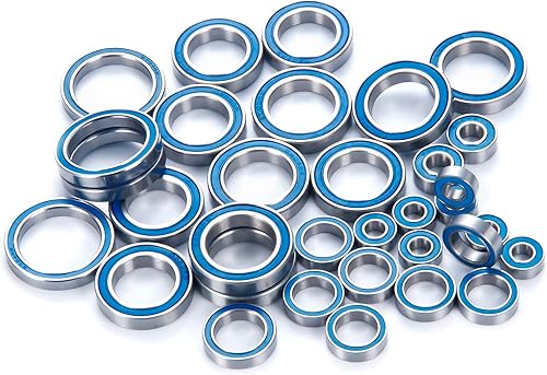 Miniatura 5 de AXSPEED Kit completo de rodamientos de bolas de 33 piezas para camión X-MAXX RC 1/5