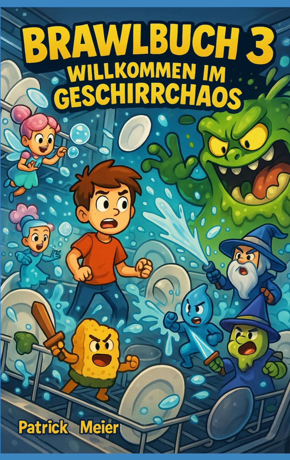 Peter im Brawl-Universum 3: Willkommen im Geschirrchaos: Das witzige Fantasy-Abenteuer über mutige Helden, schmutzige Teller und einen epischen Kampf ... entdecken ihre Superkräfte – durch Lernen!)