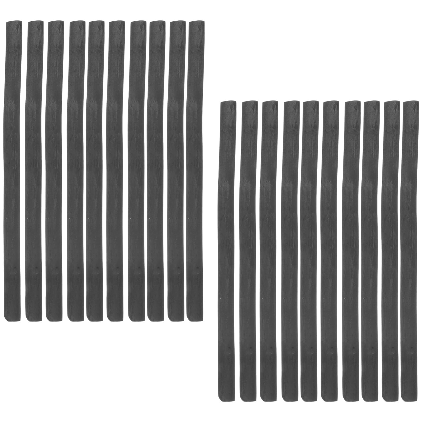 NUOBESTY 60piezas Lápices De Comprimido Para Artistas Palos De Dibujo Willow Para Sombreado y Esbozo Para Artistas y Aficionados