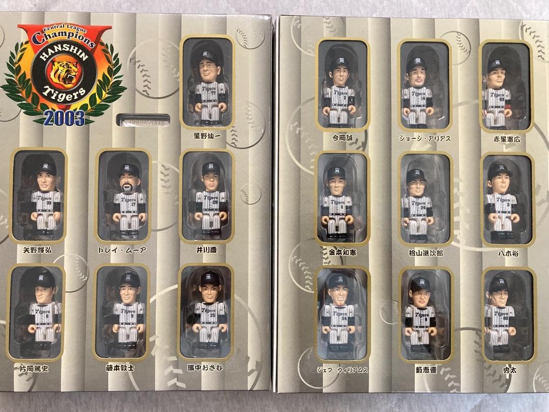 阪神タイガース 優勝記念フィギュア 2003 超レア】2003年阪神タイガース優勝記念 星野仙一監督 胴上げ