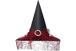 BITSEACO Halloween Witch Hats for Women: Enchanting Accessories for Bewitching Costumes