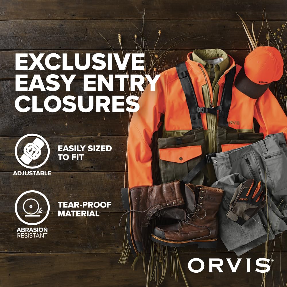 Amazon.co.jp: Orvis ワックスコットンストラップベスト - 大きなリア