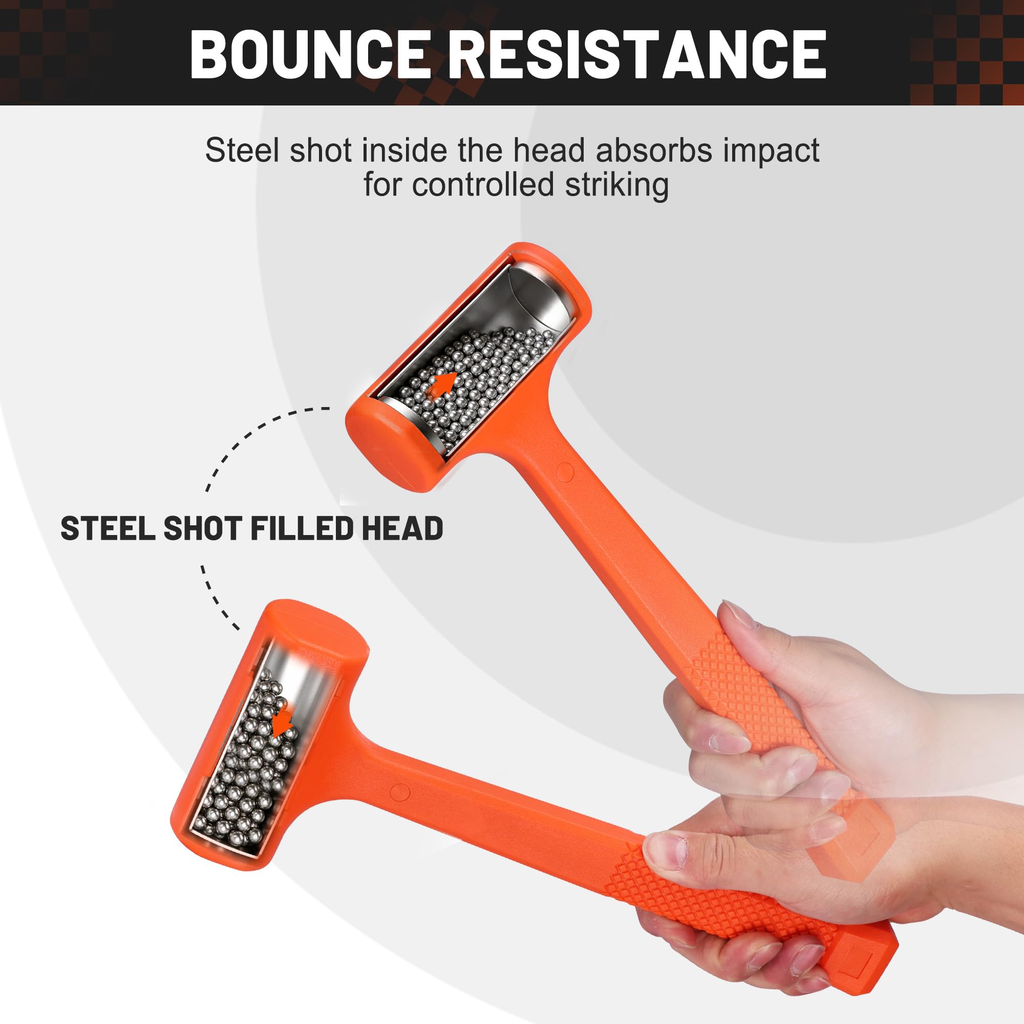 ValueMax Dead Blow Hammer Set - 3 Sizes -4