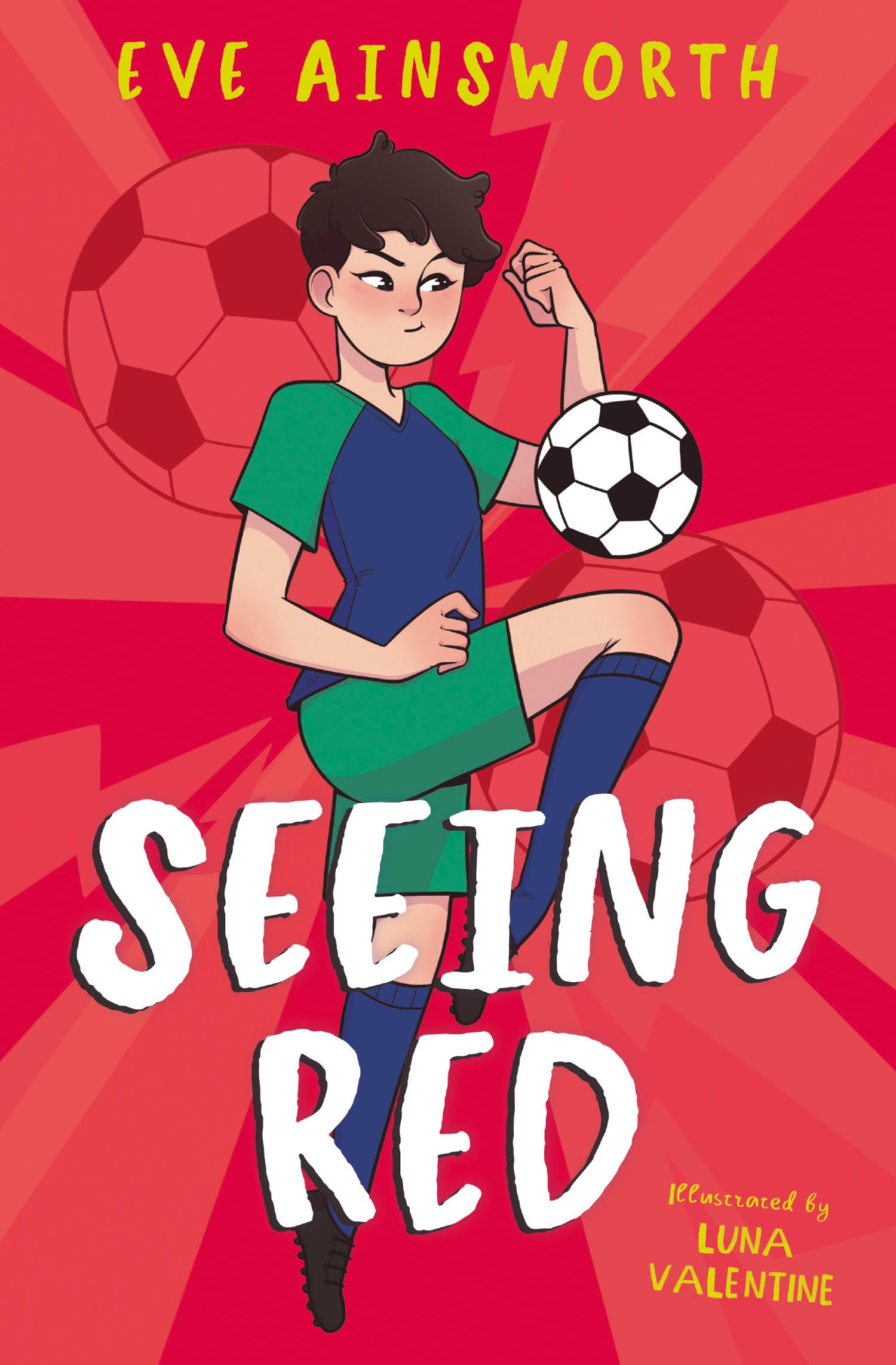 SEEING RED by Eve Ainsworth (Paperback Book)