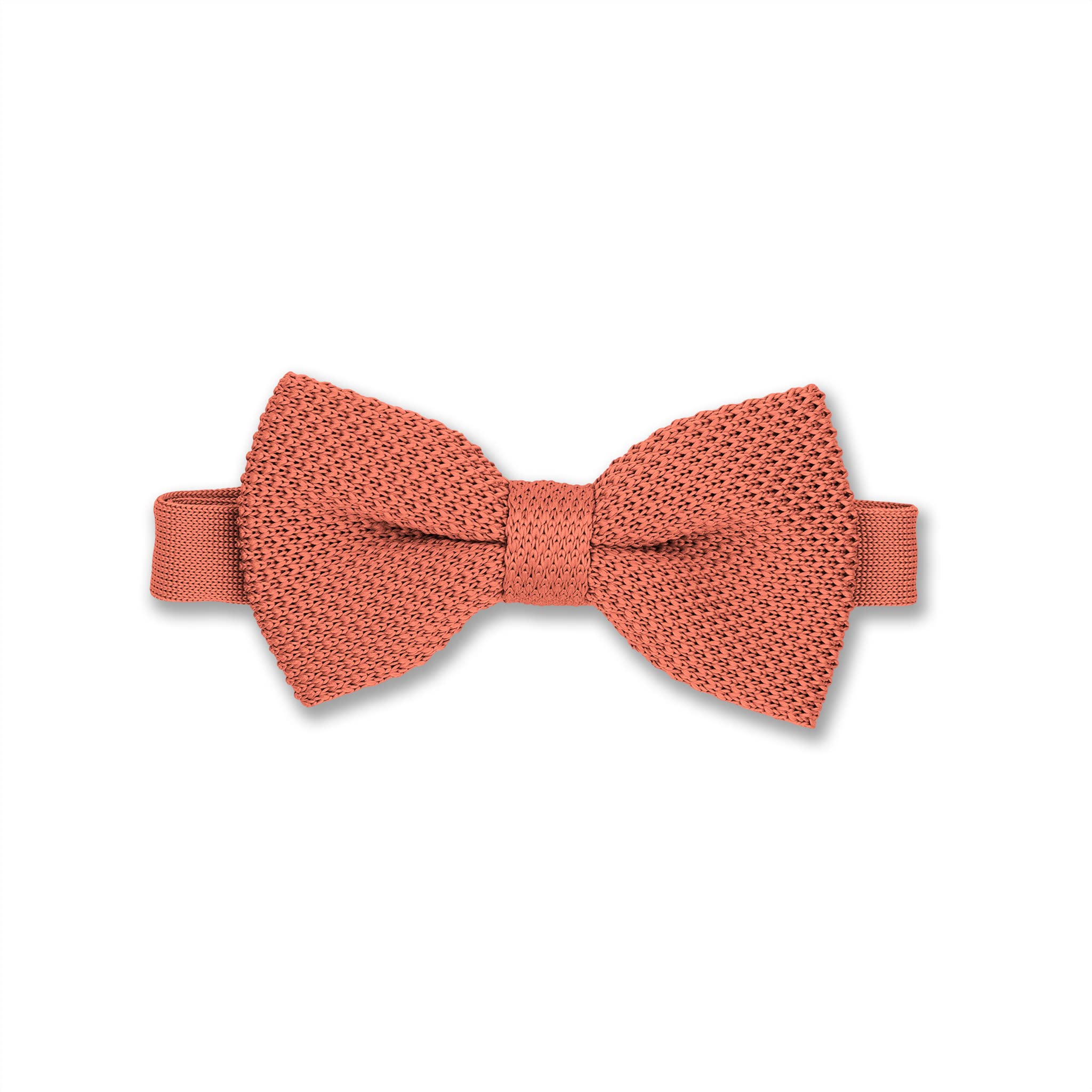 Broni&Bo Pajaritas de punto – La paleta de colores de boda más caliente para novios y padrinos de boda – colores elegantes y elegantes para bodas, Naranja Rústico, Taille unique