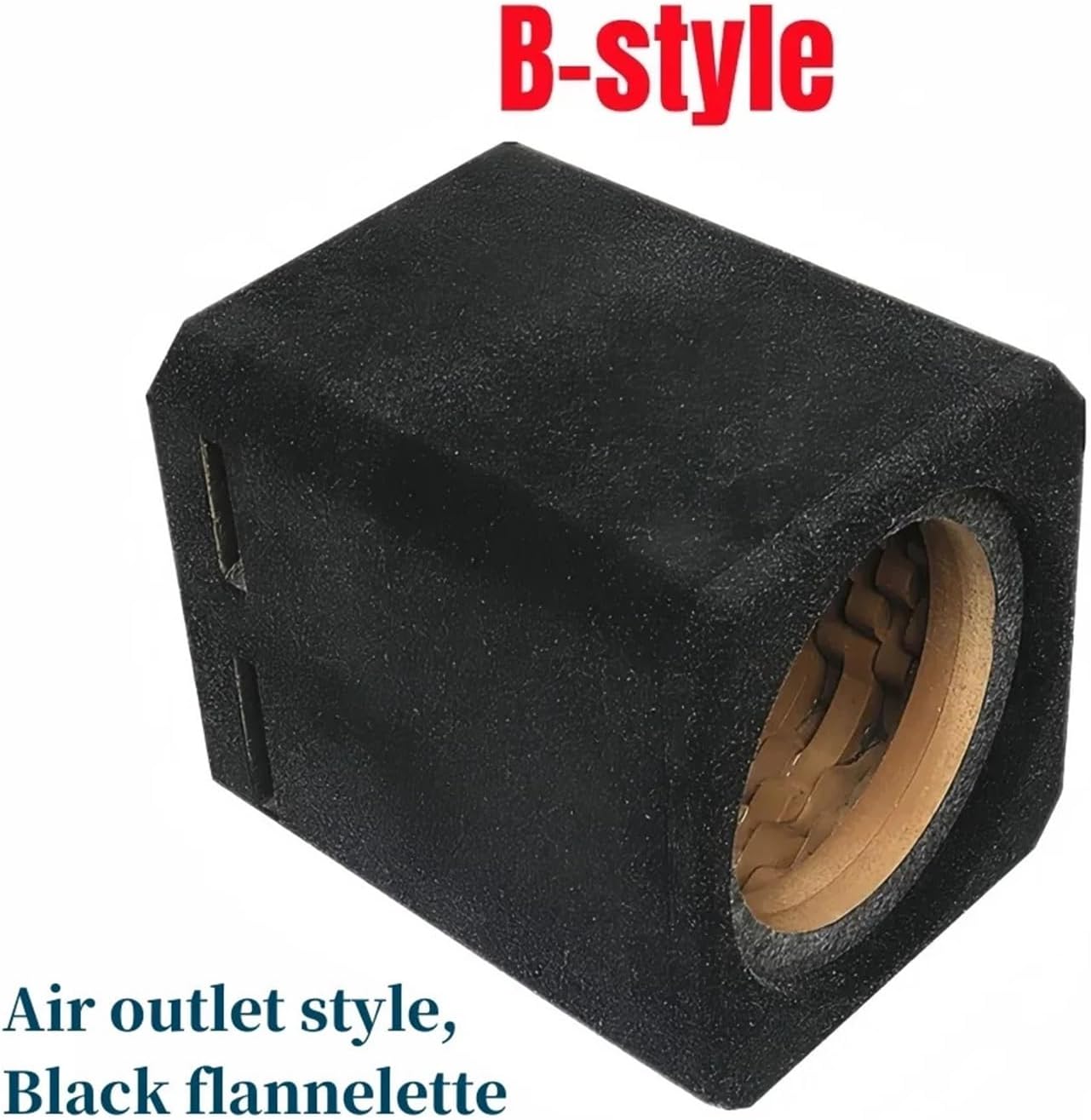 15-Inch Car/Home Subwoofer Box Body,Cellular Maze Empty,DIY Audio Modification Bass Speaker Shell Wooden Drawer(15 inch B)