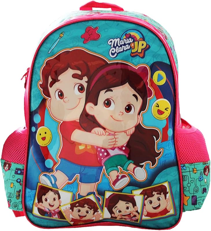 Mochila de Costas, Clio, Maria Clara e JP, Azul e Rosa, Grande em oferta na Shopee Mochila de Costas, Clio, Maria Clara e JP, Azul e Rosa, Grande em oferta na Shopee